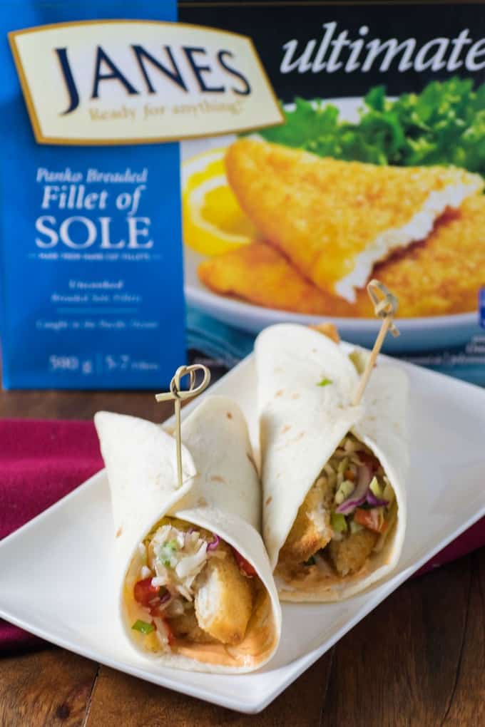 Fish Fillet Wrap - Recipes