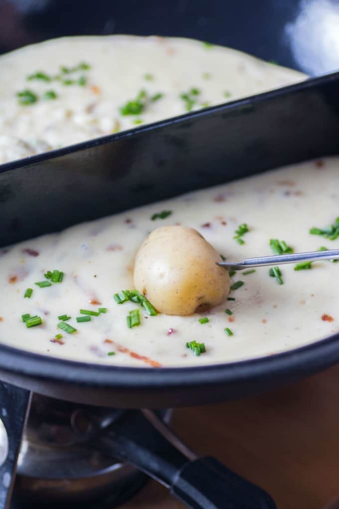 Baked Potato Fondue