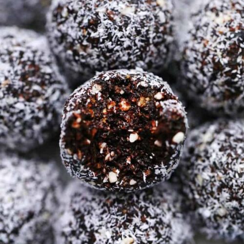 Chocolate protein balls discount