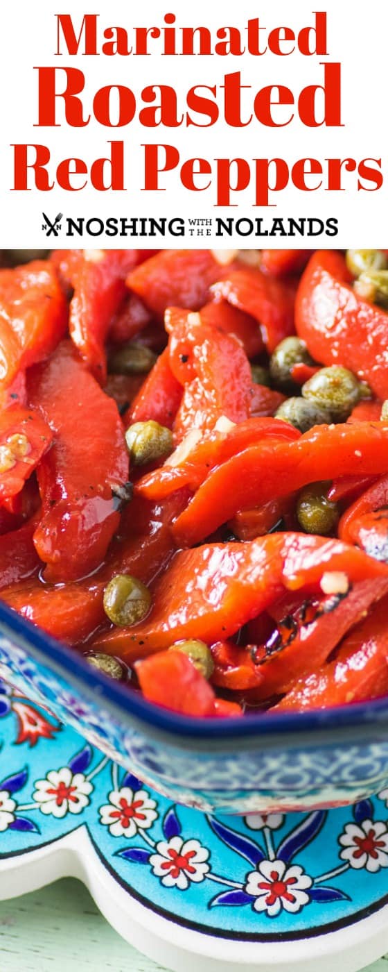 Marinated Roasted Red Peppers