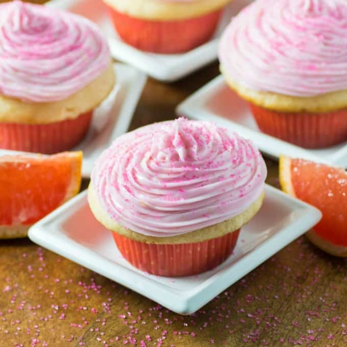 Grapefruit Cupcakes