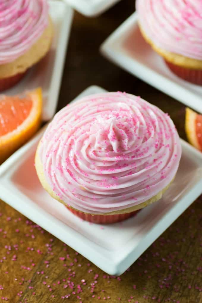 Grapefruit Cupcakes