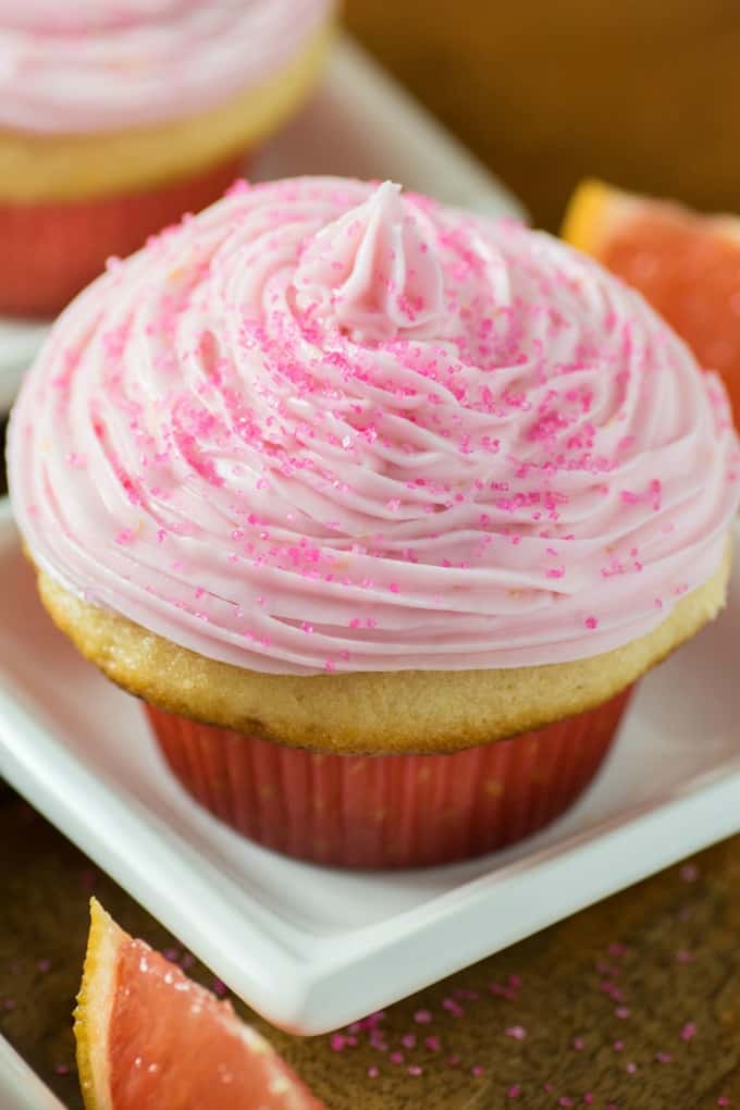 Grapefruit Cupcakes