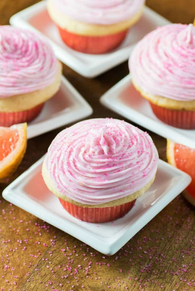 Grapefruit Cupcakes