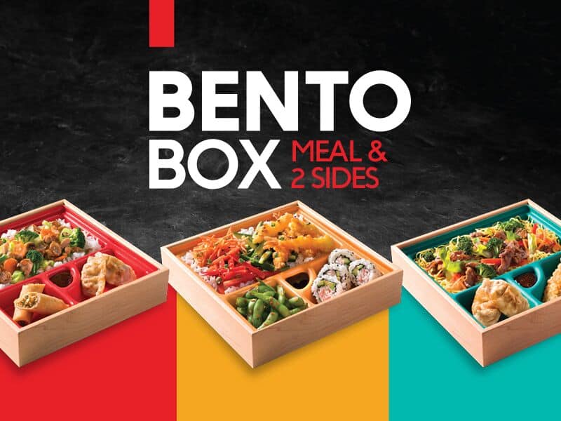 Edo Japan Celebrates New Bento Box Offerings