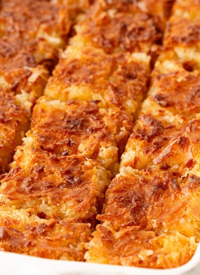 Old-Fashioned Hawaiian Dream Bars hero.