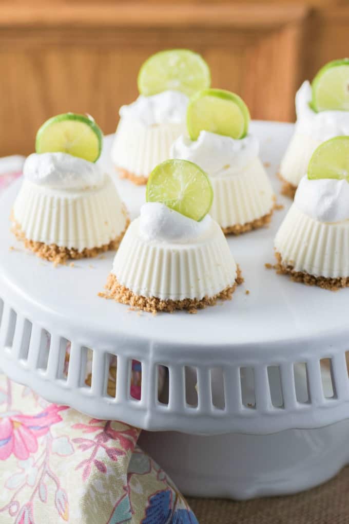 Mascarpone Key Lime Mini Pies