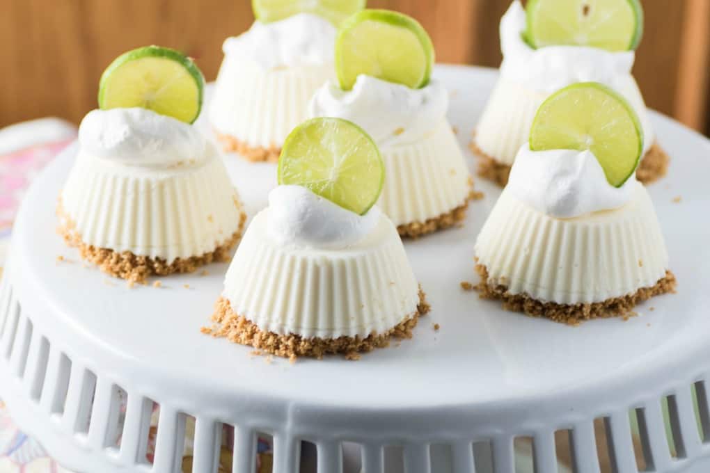 Mascarpone Key Lime Mini Pies