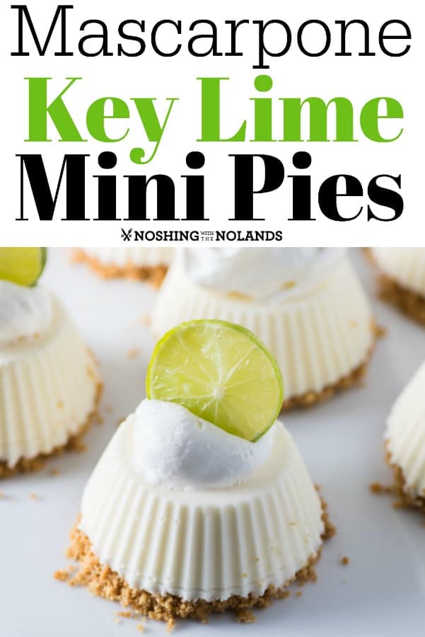 Mascarpone Key Lime Mini Pies