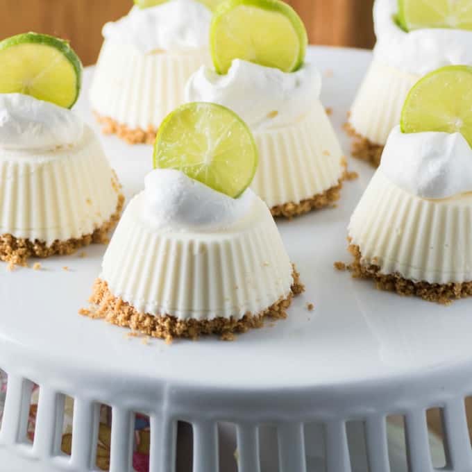 Mascarpone Key Lime Mini Pies