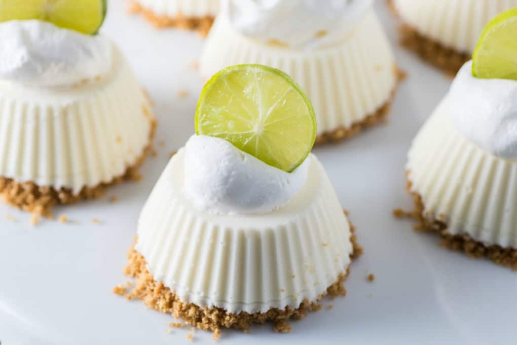 Mascarpone Key Lime Mini Pies