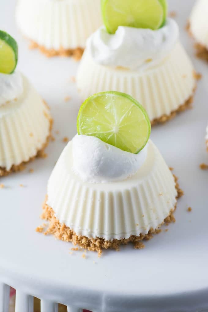 Mascarpone Key Lime Mini Pies