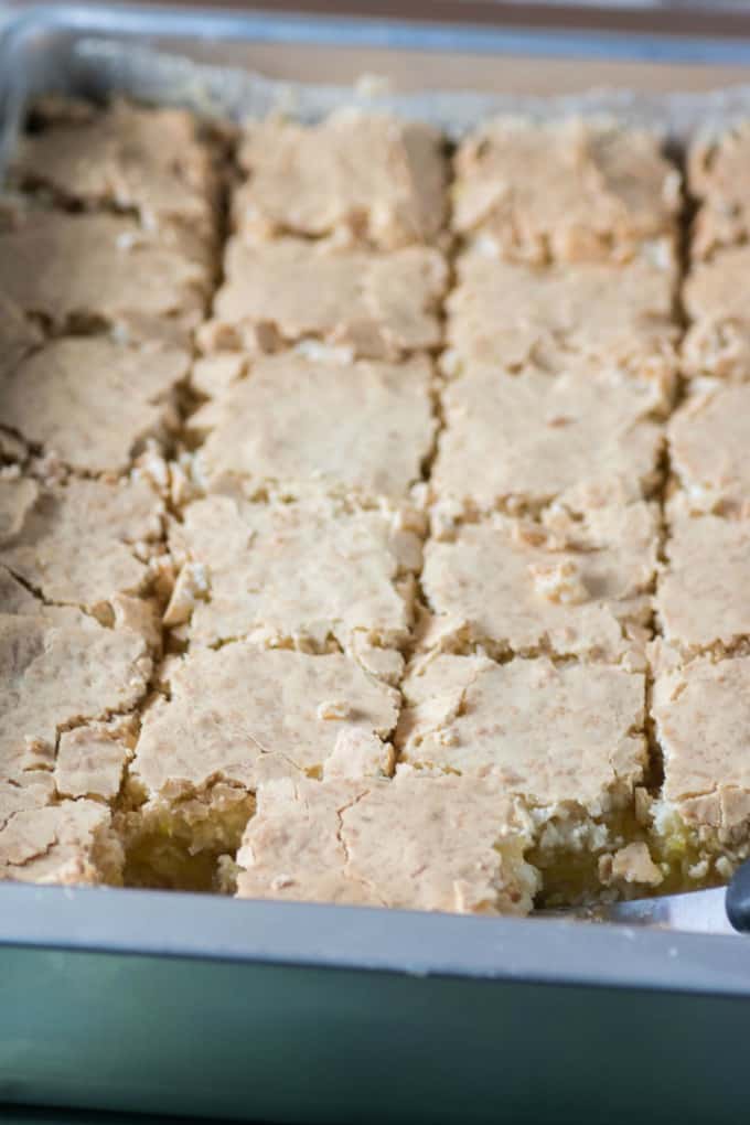 Old-Fashioned Hawaiian Dream Bars are easy to make