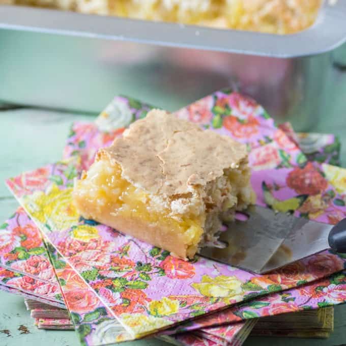 Old-Fashioned Hawaiian Dream Bars