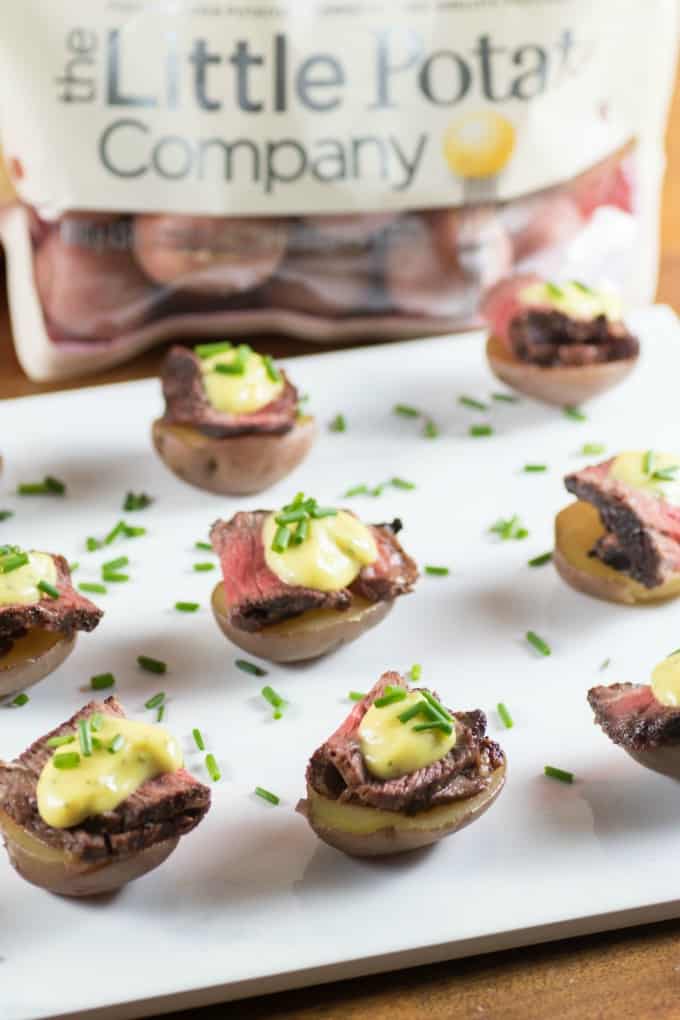 Mouthwatering Steak and Potatoes Appetizer