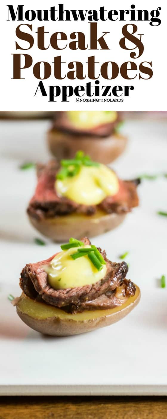 Mouthwatering Steak and Potatoes Appetizer