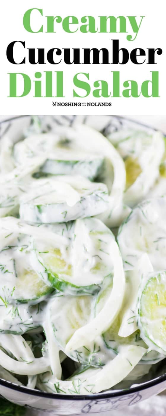 Creamy Cucumber Dill Salad