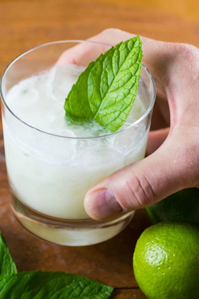 Earls Coconut Mint Margarita