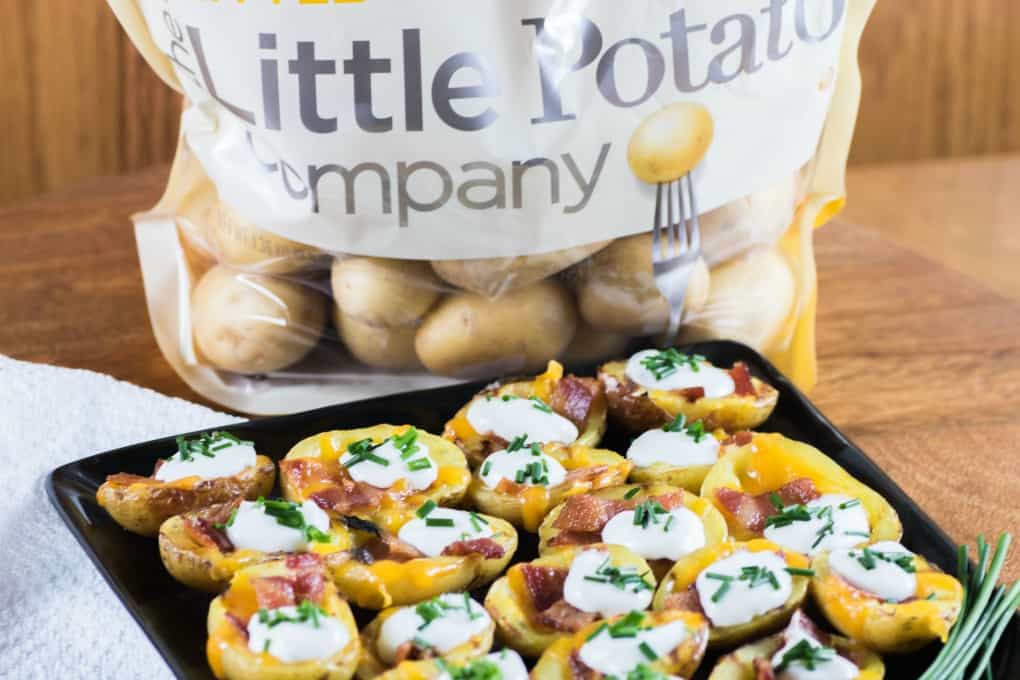 Grilled Little Potato Skins