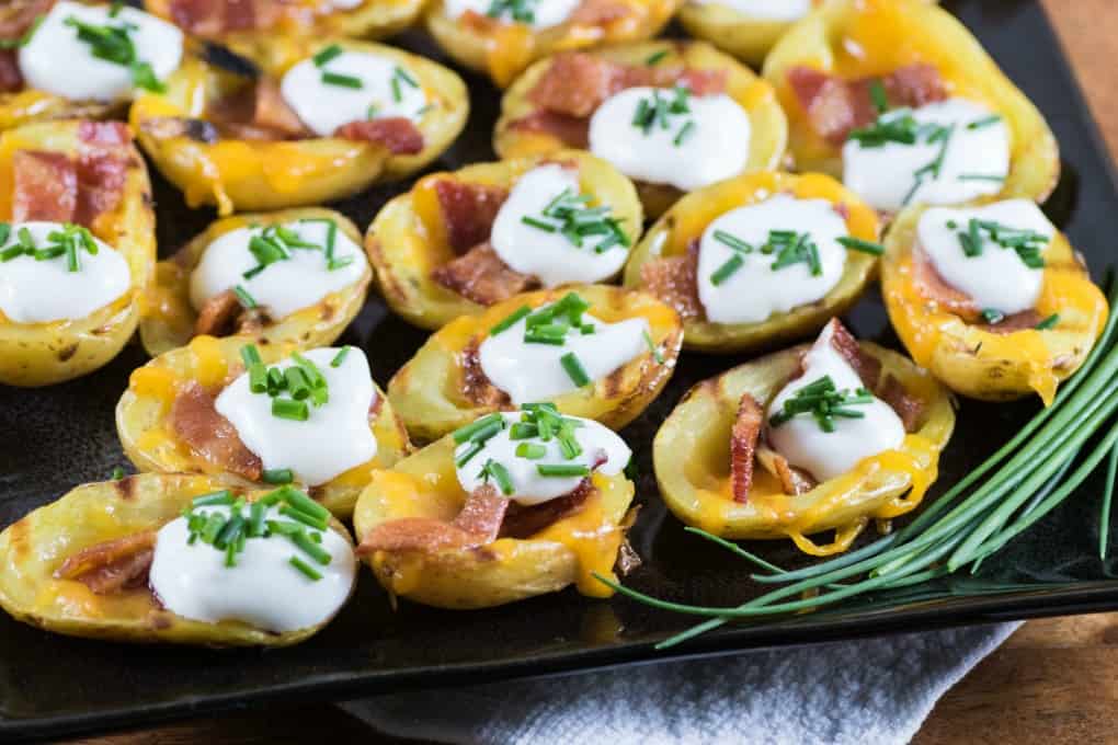 Grilled Little Potato Skins