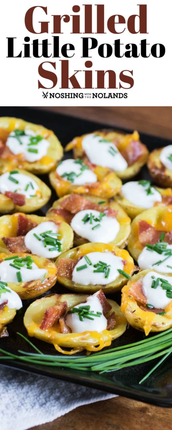 Grilled Little Potato Skins