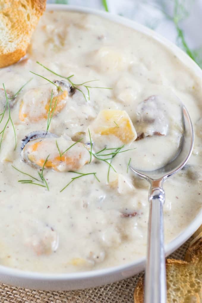 West Coast Seafood Chowder