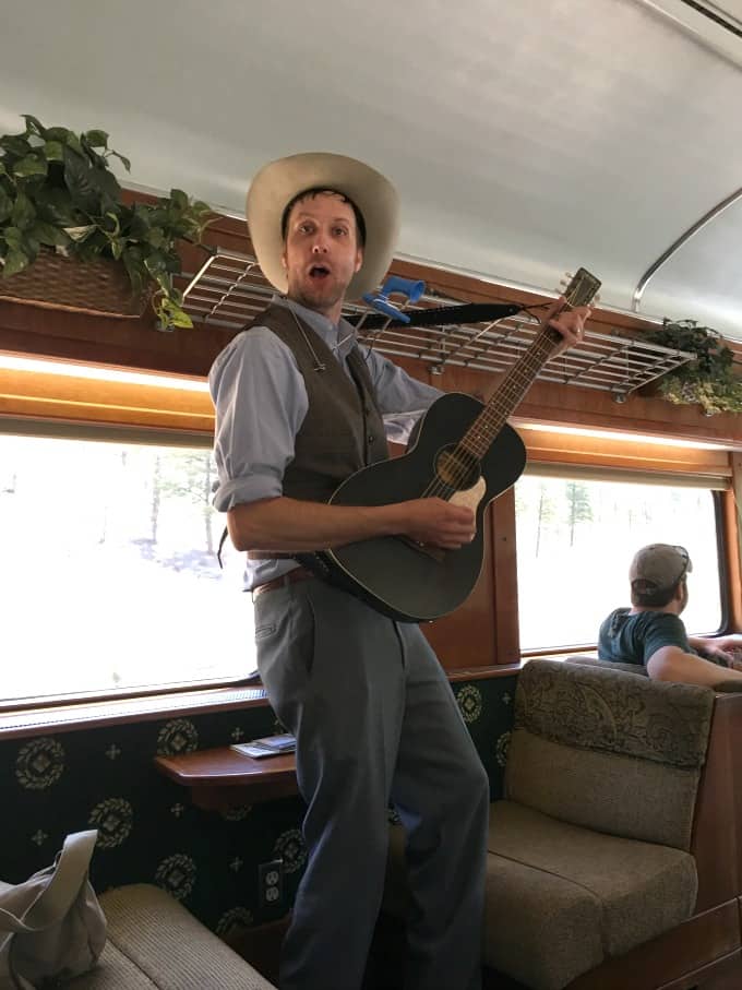 Entertainment on the Grand Canyon Railway
