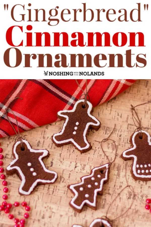 "Gingerbread" Cinnamon Ornaments