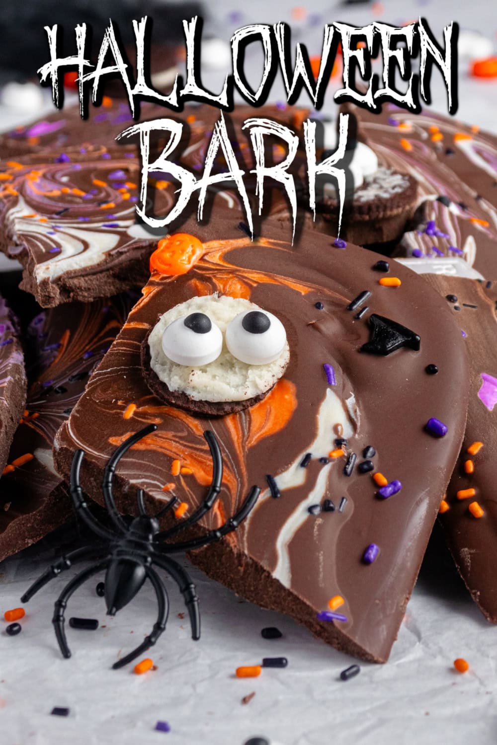 Halloween Bark Pin. 