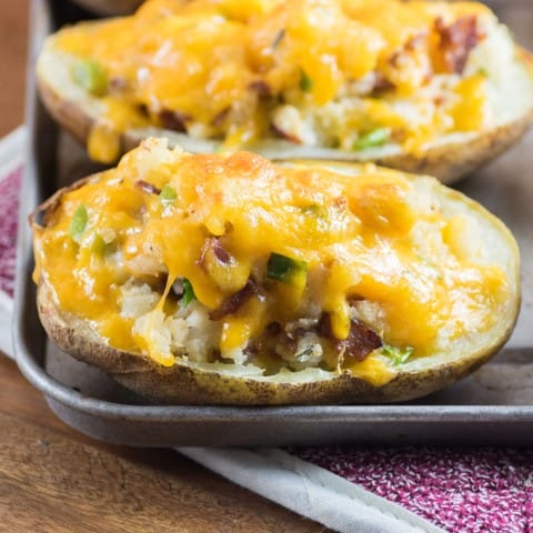 Stuffed Baked Potatoes from 150 Best Toatster Oven Recipes