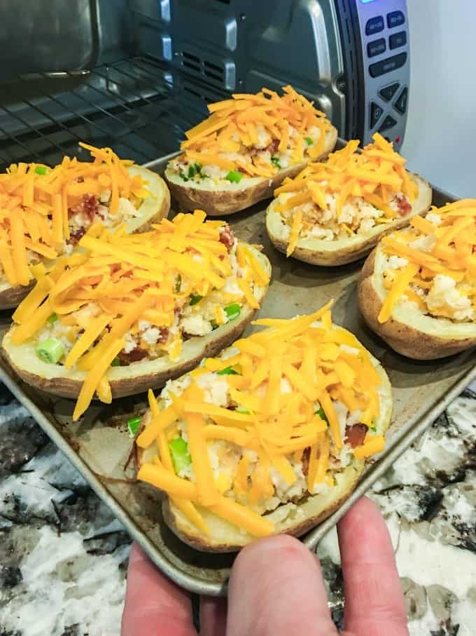 Stuffed Baked Potatoes From 150 Best Toatster Oven Recipes