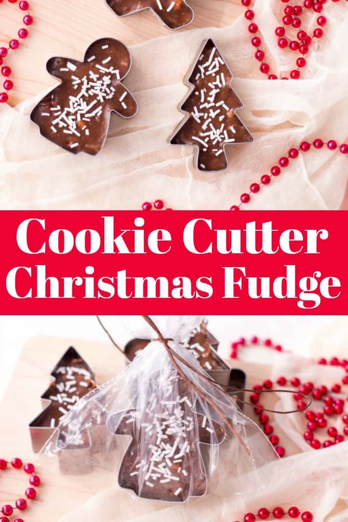 Cookie Cutter Christmas Fudge Is A Perfect Gift For The Holiday Season