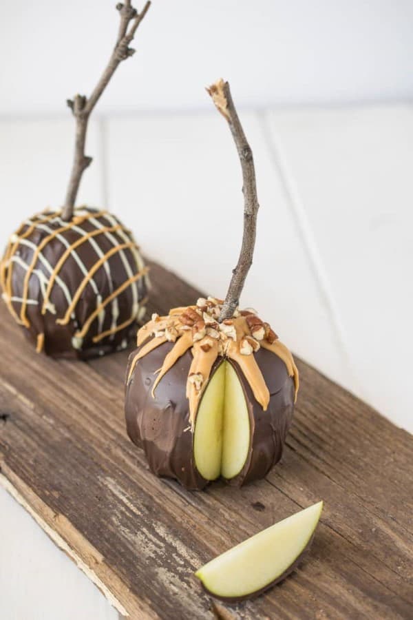 Homemade Chocolate Apples