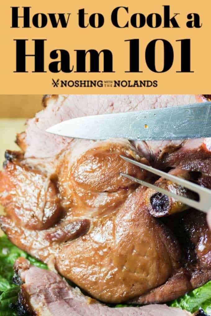 How to Cook a Ham 101 will give you a gorgeous ham each time. The glaze for this recipe is totaly amazing!! #ham #howto #baked #ccok