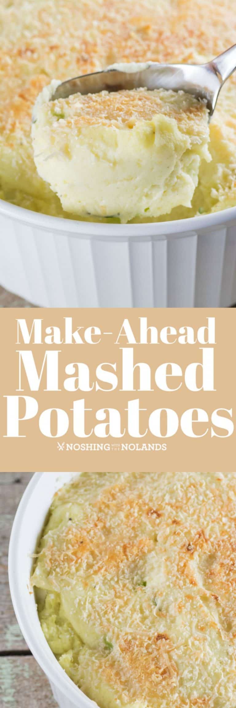 Make-Ahead Mashed Potatoes Recipe is the perfect dish for the holidays