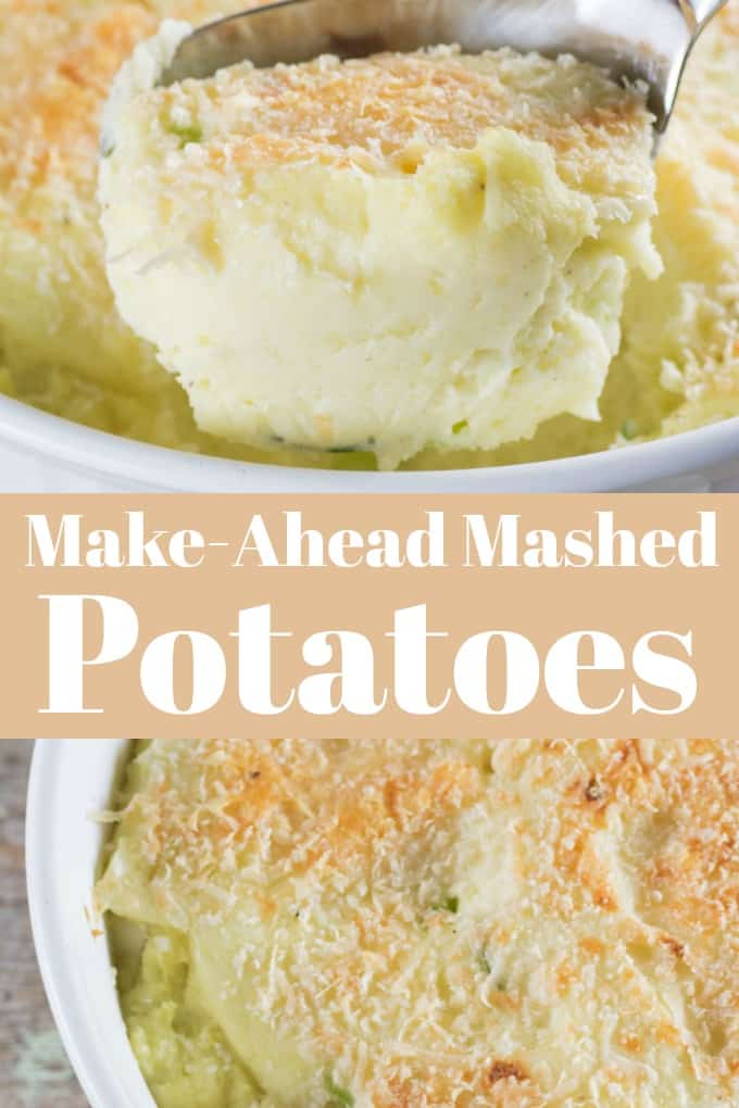 Make-Ahead Mashed Potatoes Recipe is the perfect dish for the holidays