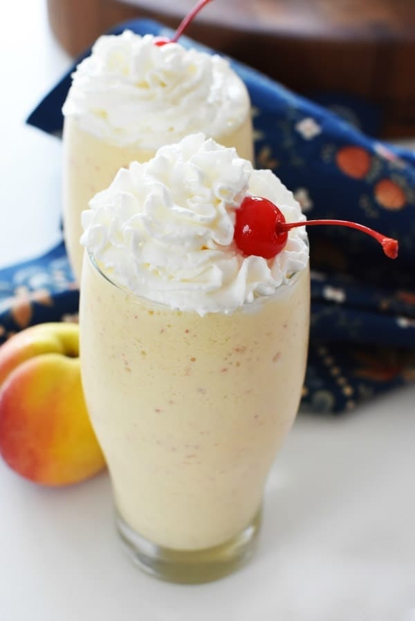 Peachy Peach Milkshake