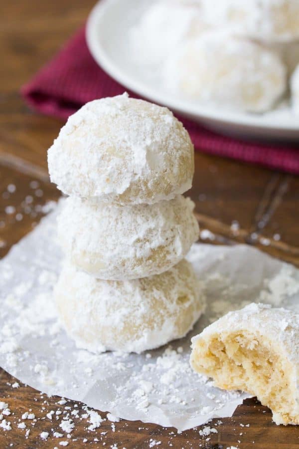 Butter Snowball Cookies
