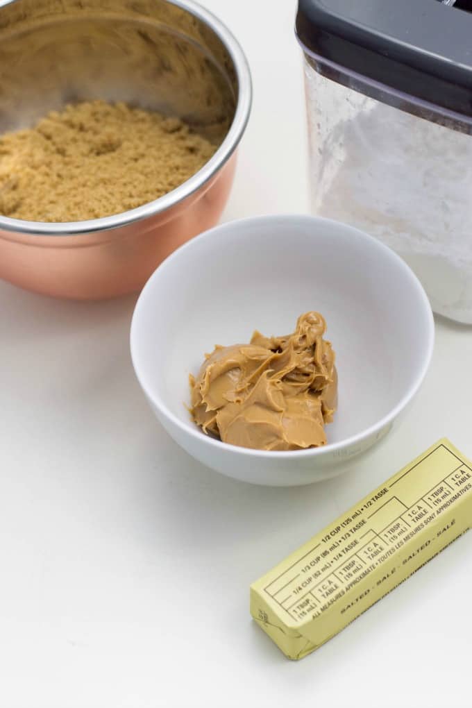 Ingredients for Easy Peanut Butter Fudge