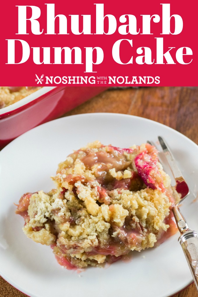 Rhubarb Dump Cake