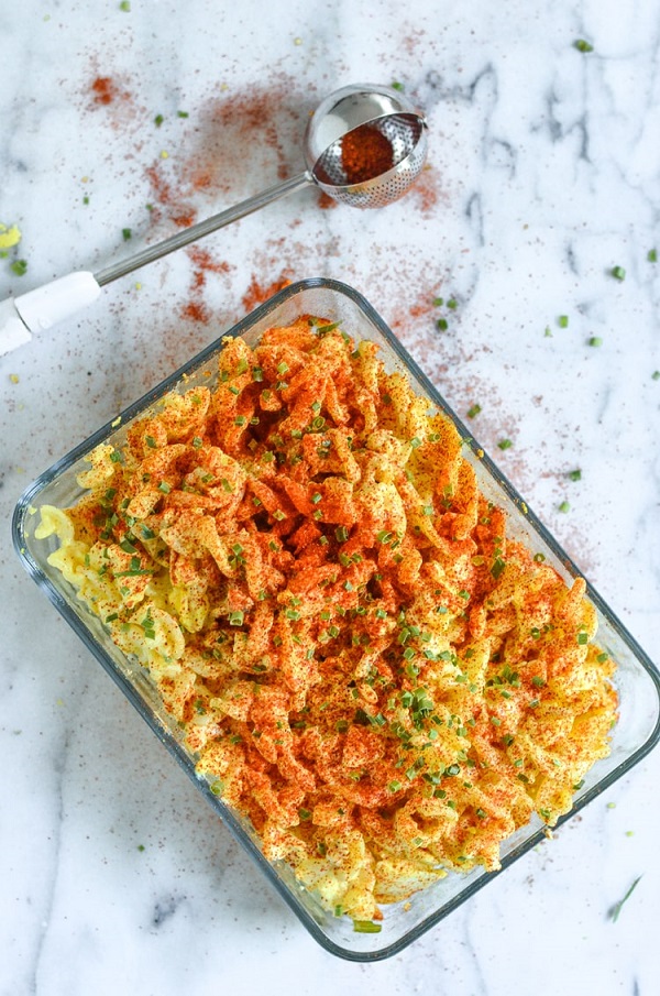 Deviled Egg Pasta Salad 