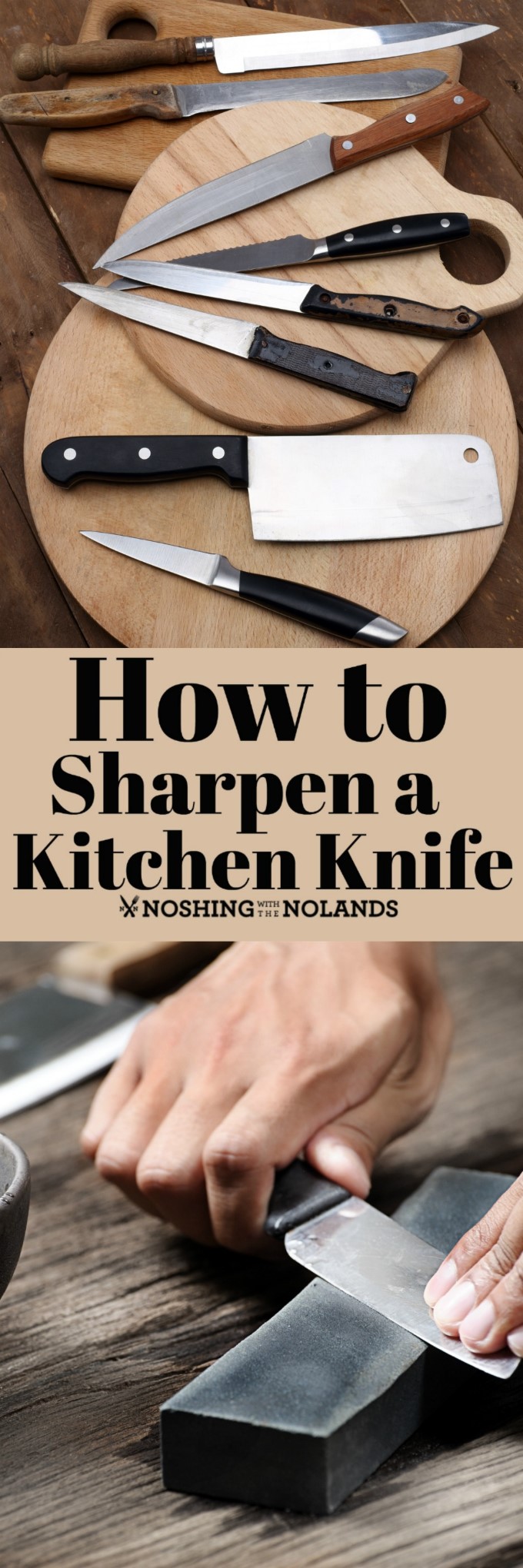 KITAJUN Kitchen Knife Set Built In Sharpening Rod User Manual