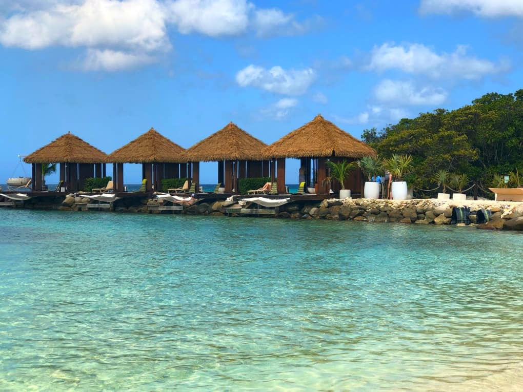 Cabanas on Flamingo Beach