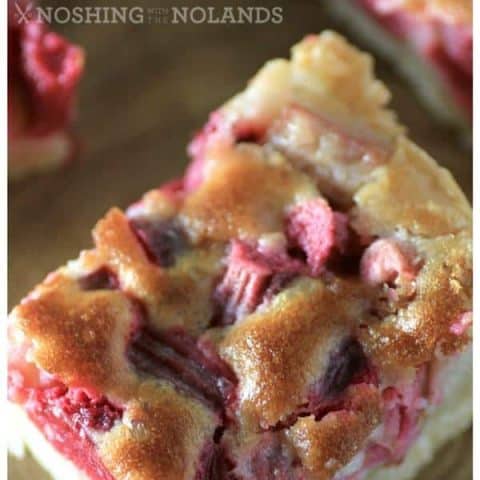 Rhubarb Dream Bars