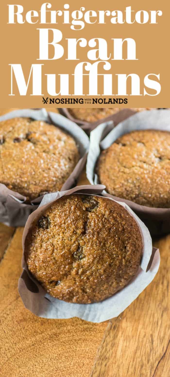 These wonderful Refrigerator Bran Muffins are ready when you are wanting a fresh hot muffin. The batter keeps up to 6 weeks in the fridge. #branmuffins #refrigerator #readywhenyouare