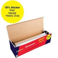Ultra-Thick Heavy Duty Household Aluminum Foil Roll (12” x 300 Square Foot Roll) with Sturdy Corrugated Cutter Box - Heavy Duty Food Safe Foil Wrap - Best Kitchen Wraps & Baking Need