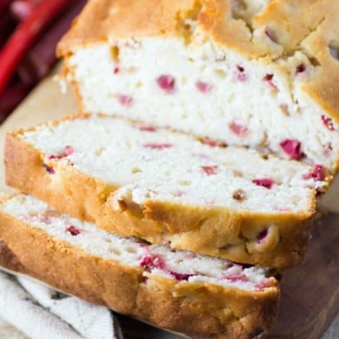 Old Fashioned Rhubarb Loaf