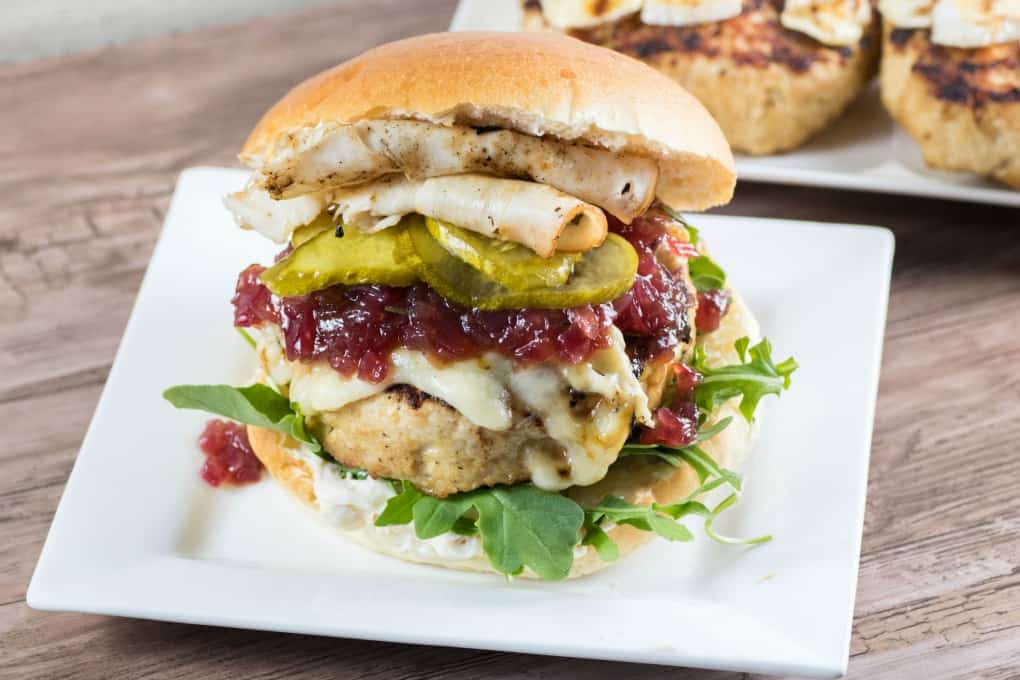 Giant Juicy Turkey Burger