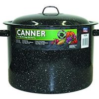 Granite Ware Covered Preserving Canner with Rack, 12-Quart