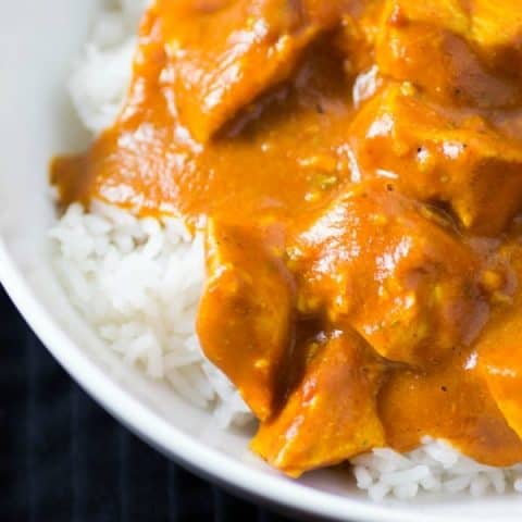 Healthy Slow Cooker Butter Chicken